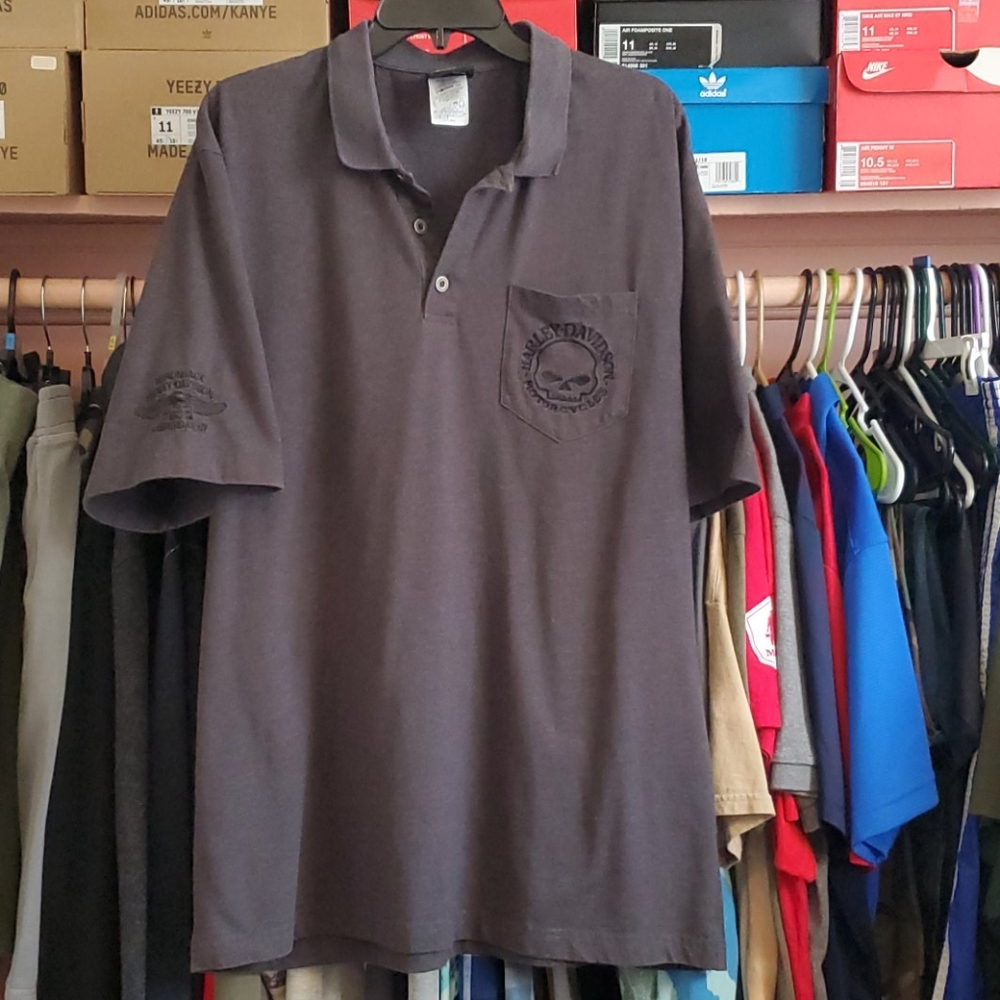 Adirondack Harley-Davidson Polo men's extra large
